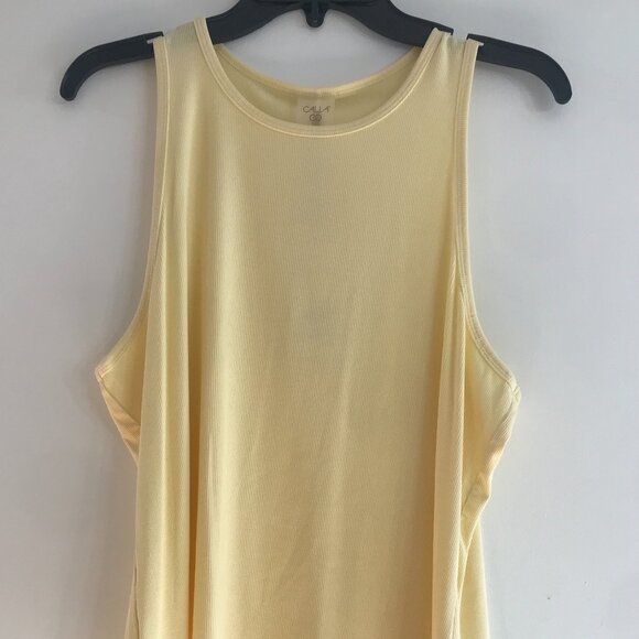 Calia Women's Everyday Rib Tank in Pana Cotta size XXL NWT - Picture 3 of 6